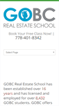 Mobile Screenshot of gobcrealestate.com